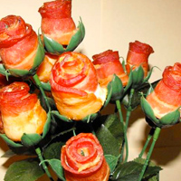 Bacon Roses