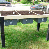 Self-Watering Veggie Table
