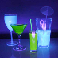 Tron-Inspired Glow Drinks