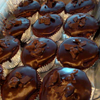 Chocolate Bacon Cupcakes