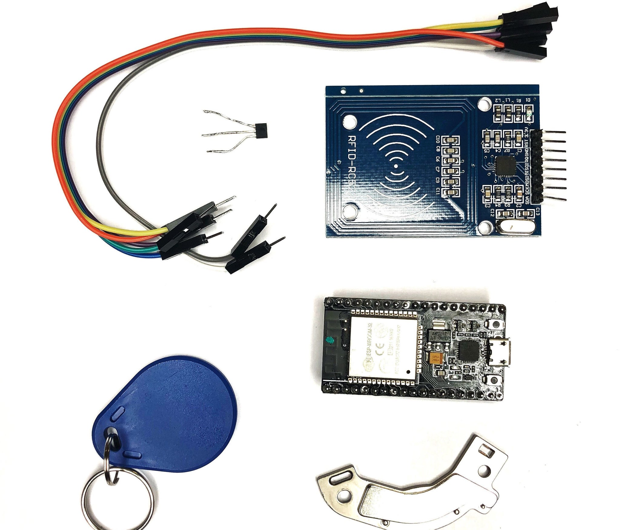 ESP32+RC522+IFTTT=Home Security 5 Steps Instructables