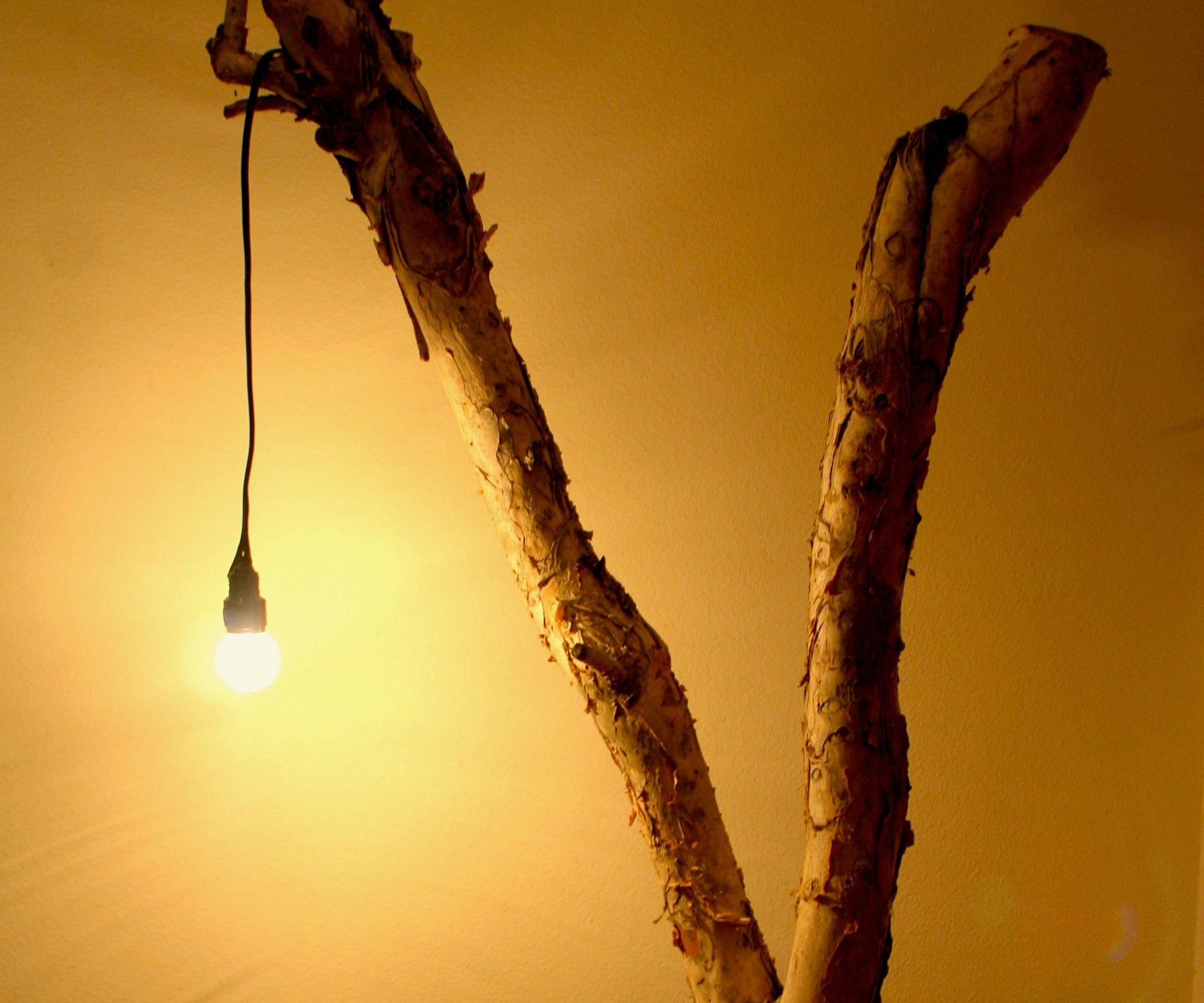 Tree Branch Lamp 15 Steps (with Pictures) Instructables