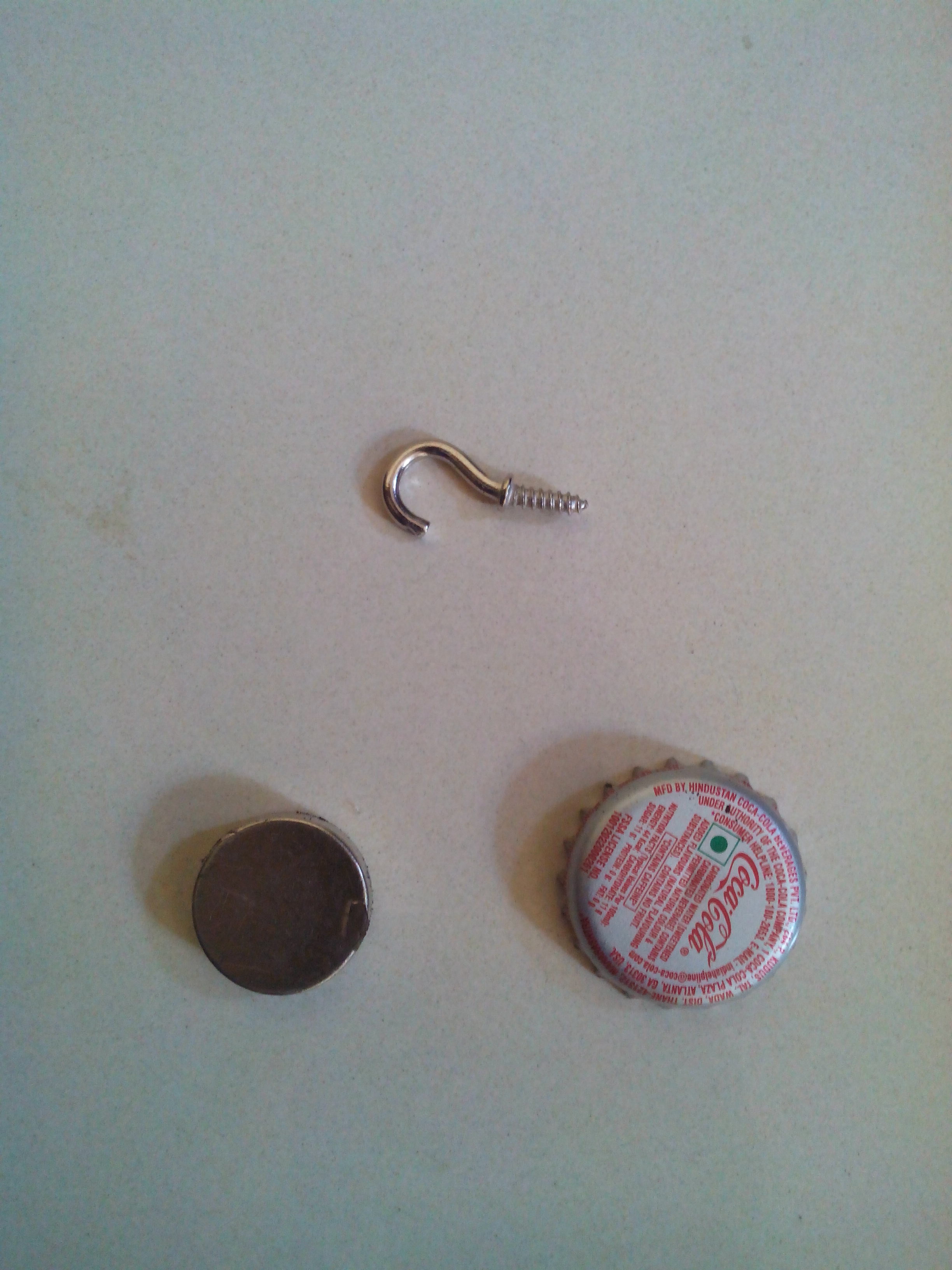 Diy Magnetic Hooks 4 Steps Instructables