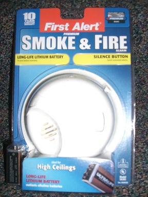 Replacing The Battery On A Hard To Reach Smoke Detector The Theorylabs Way 11 Steps Instructables