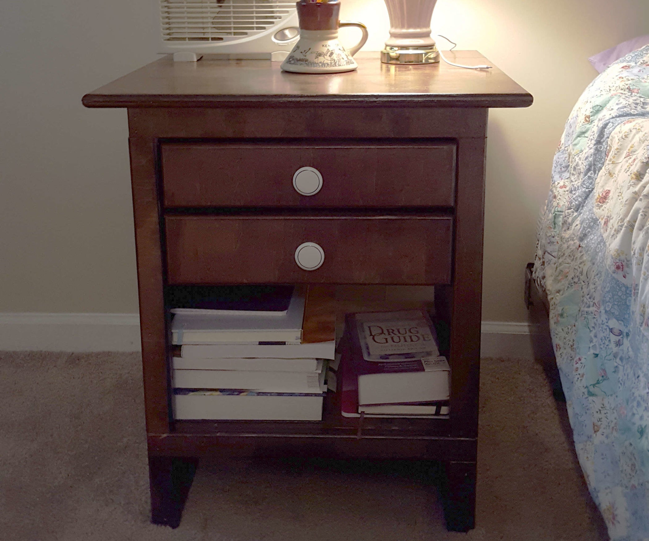 Nightstand With Hidden Power Compartment 12 Steps (with Pictures