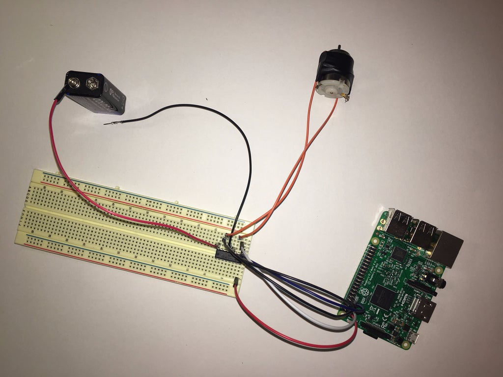 Dc Motor Control With Raspberry Pi And L293d 4 Steps Instructables