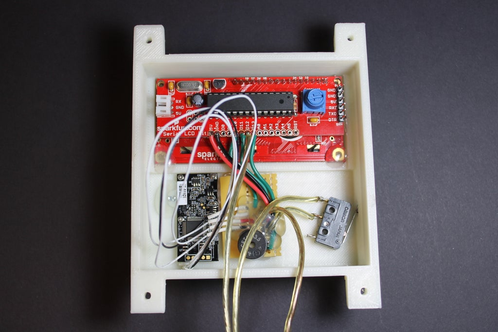 Diy Fingerprint Scanning Garage Door Opener 12 Steps With Pictures Instructables