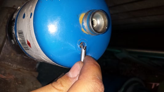 Mini Grill From Propane Tank Recycled / Mini Parrilla De Un Tanque De