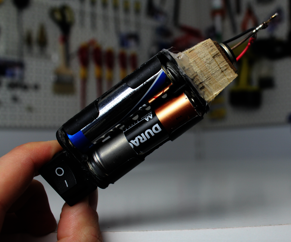 How to Make a Mini Battery Powered Soldering Iron 4 Steps Instructables