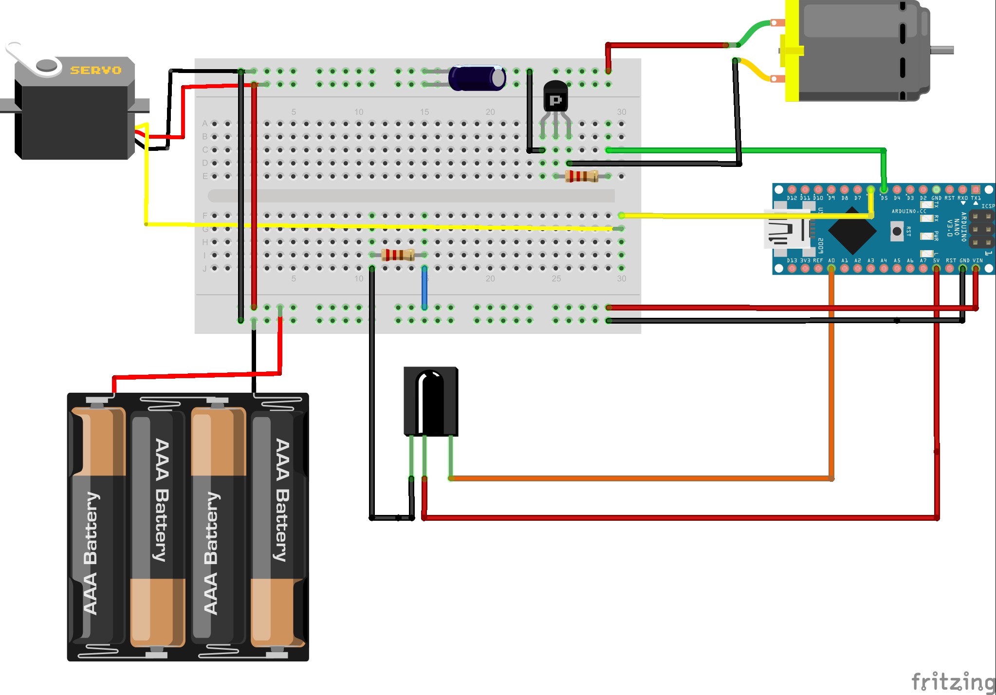 Arduino Boat on IR Remote Trybotics