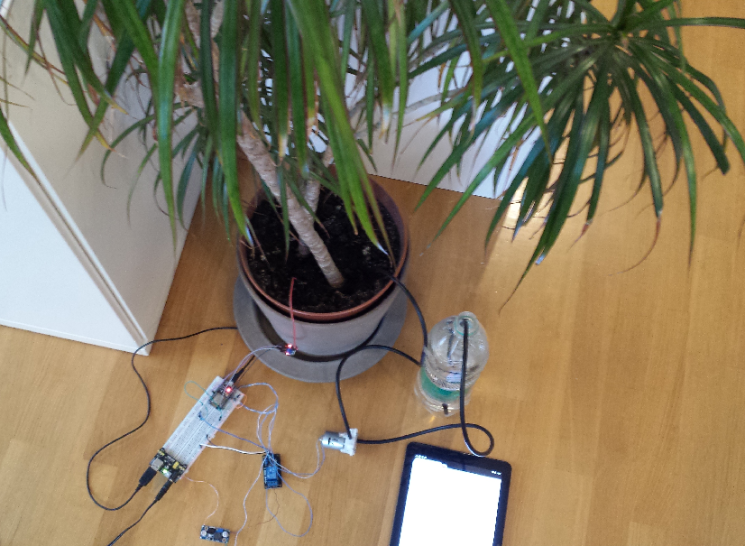 ESP8266 Smart Plant Irrigation System Circuit Diagram