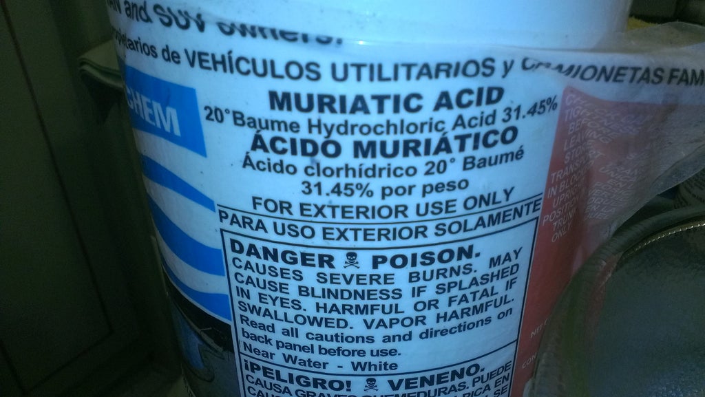 Acid Brass Stone Washing A Knife 12 Steps With Pictures Instructables