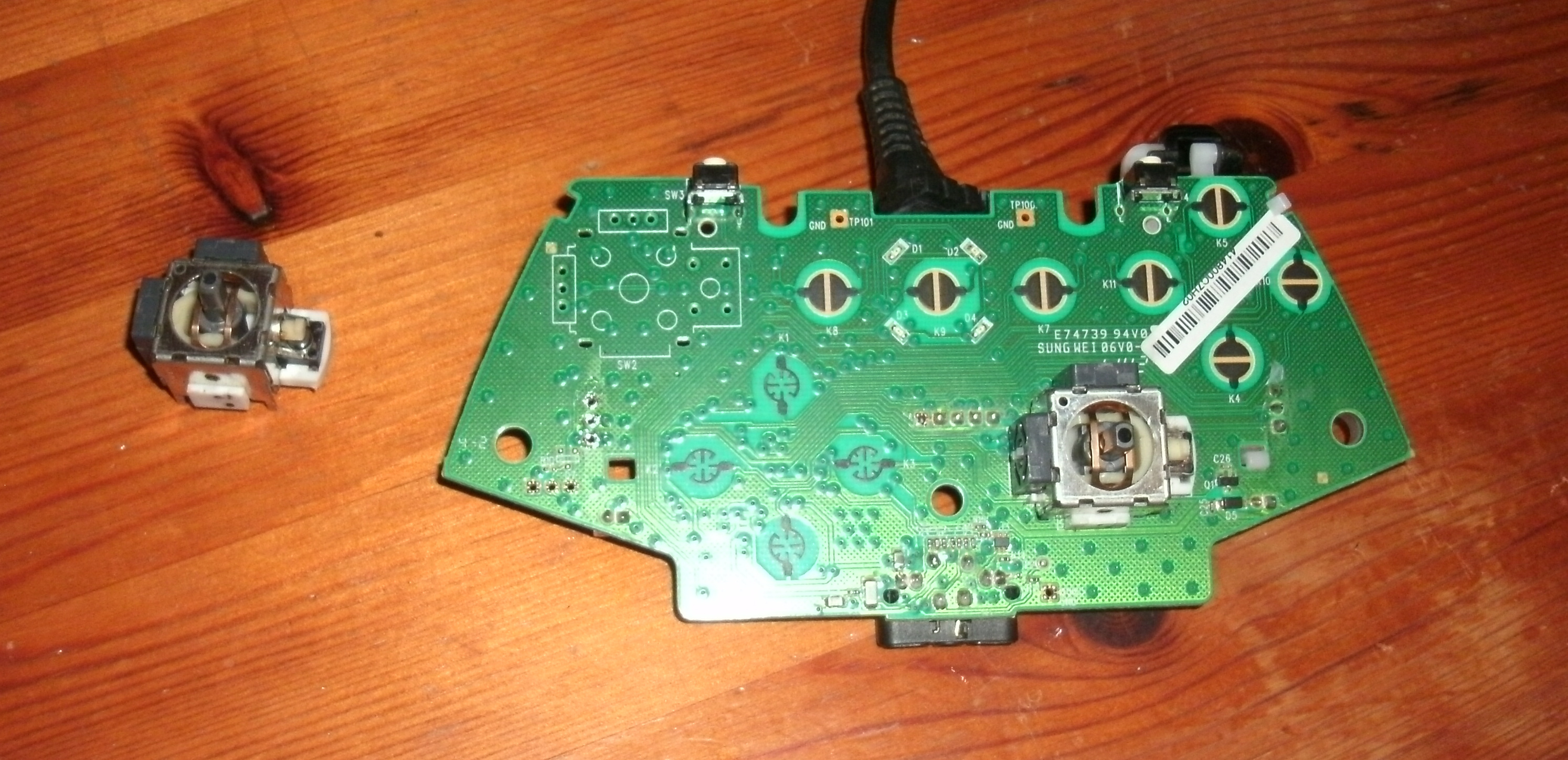 Xbox 360 Controller Accelerometer/gyro Steering Mod Trybotics