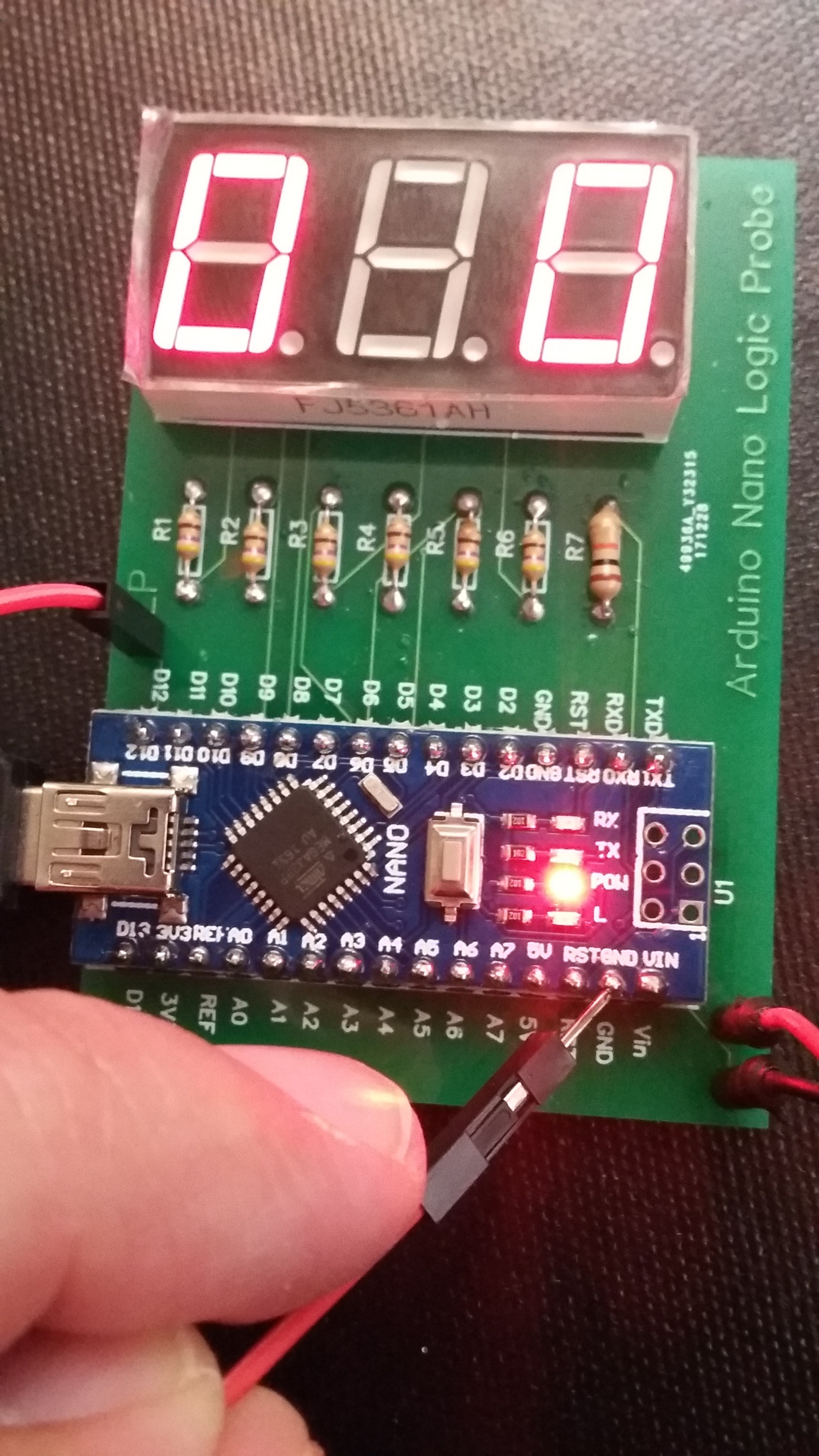 Arduino Nano Logic Probe | Trybotics