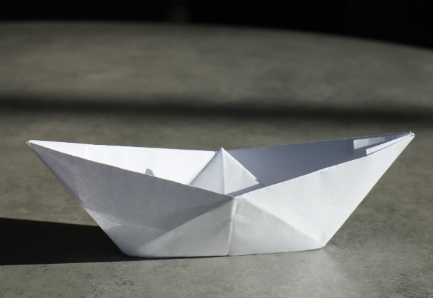 How To Make A Paper Boat That Floats 15 Steps Instructables