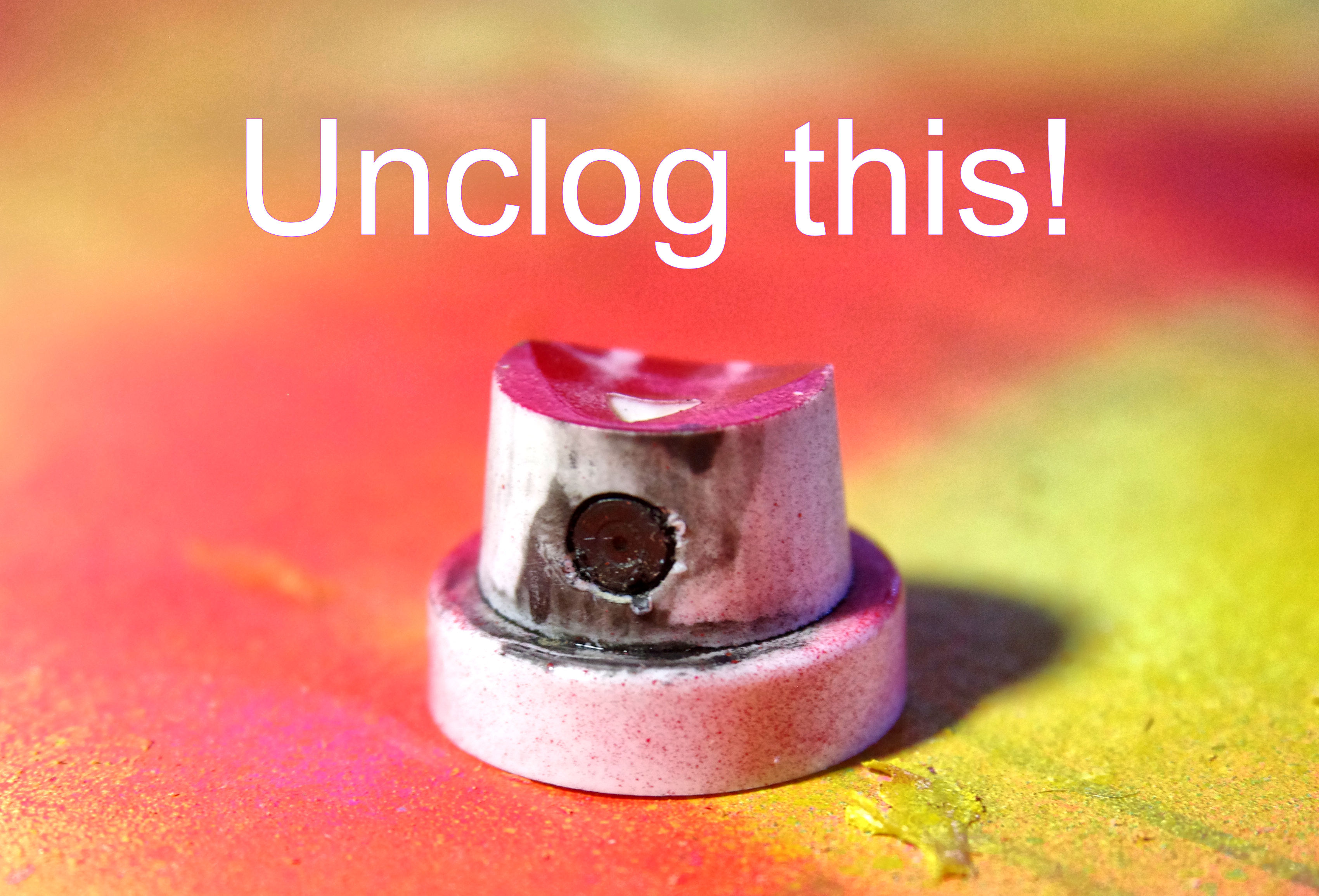 Unclogging RustOleum Nozzle 4 Steps (with Pictures)