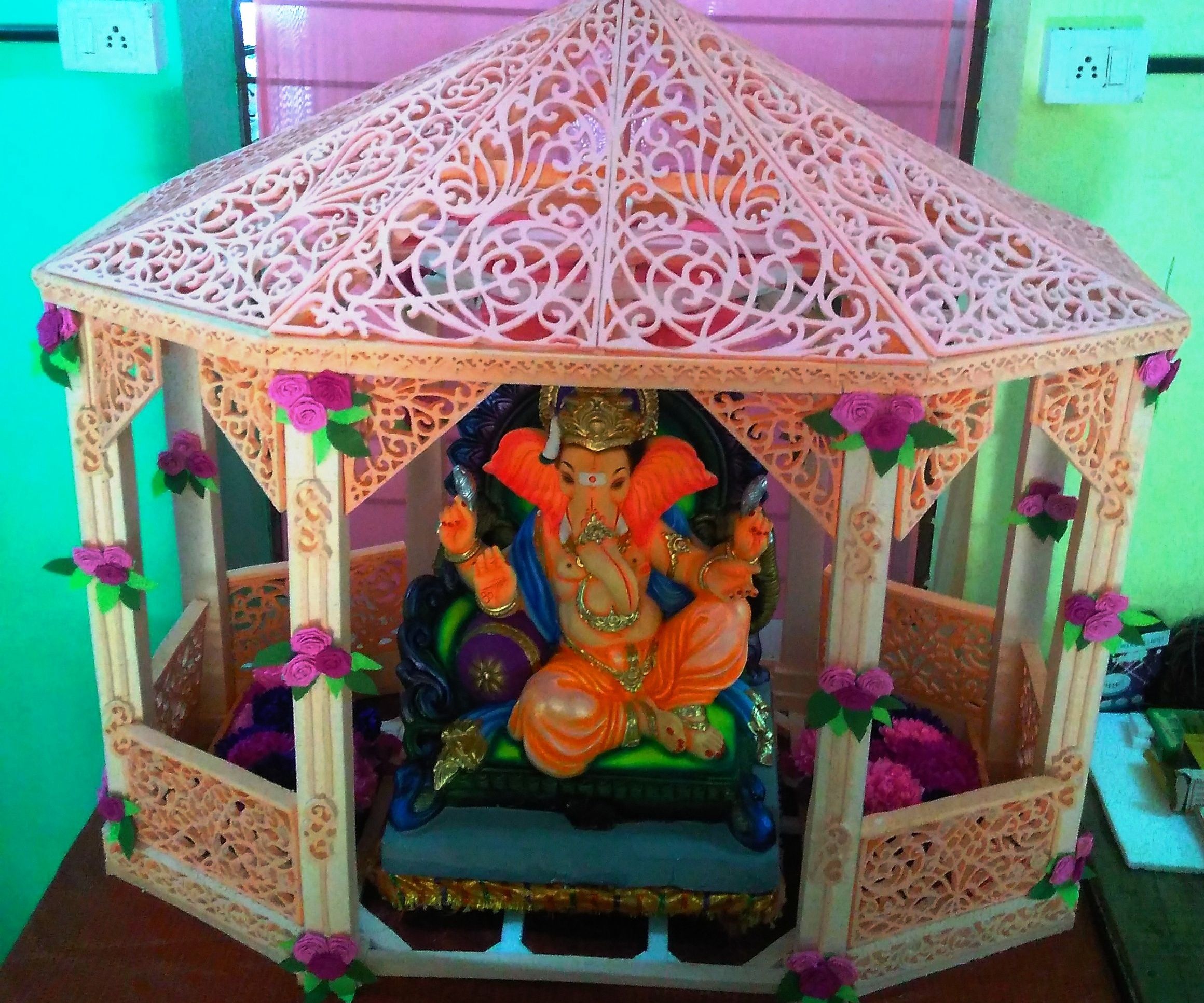 Thermocol Decorative Temple 4 Steps With Pictures Instructables