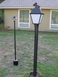 Simple Solar Lamp Post - Instructables