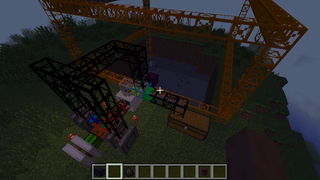 Minecraft Buildcraft 1 7 10 How To Build A Quarry 3 Steps Instructables