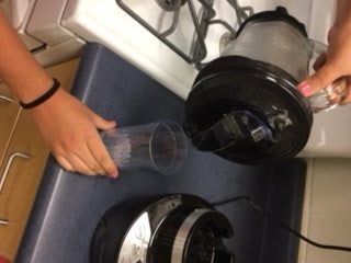 Blend and Pour Into a Cup.