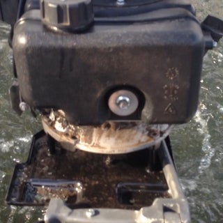 homemade lawn mower outboard boat motor - instructables