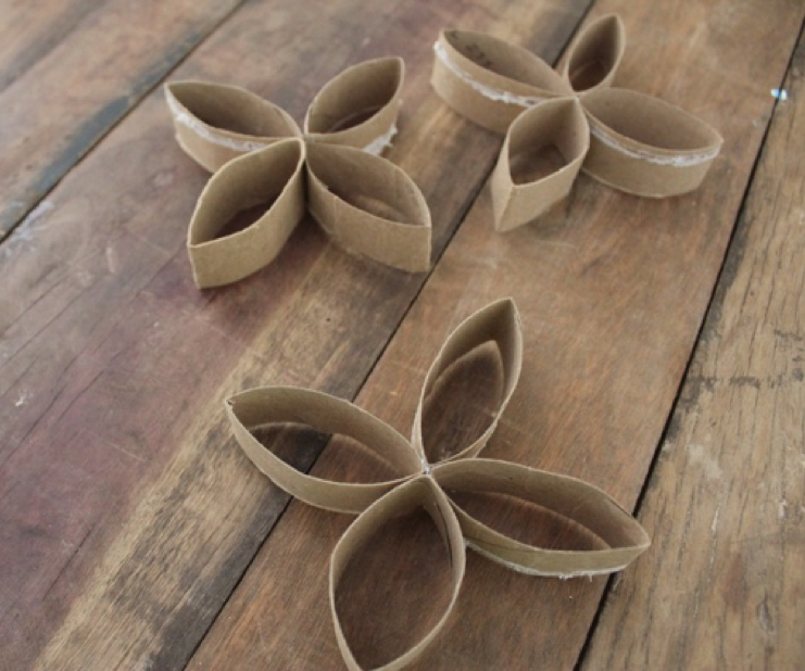 Cardboard Flowers 3 Steps (with Pictures) Instructables