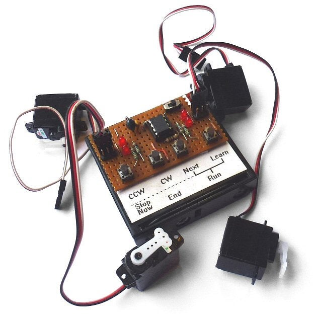 Servo Sequencer 4 Steps