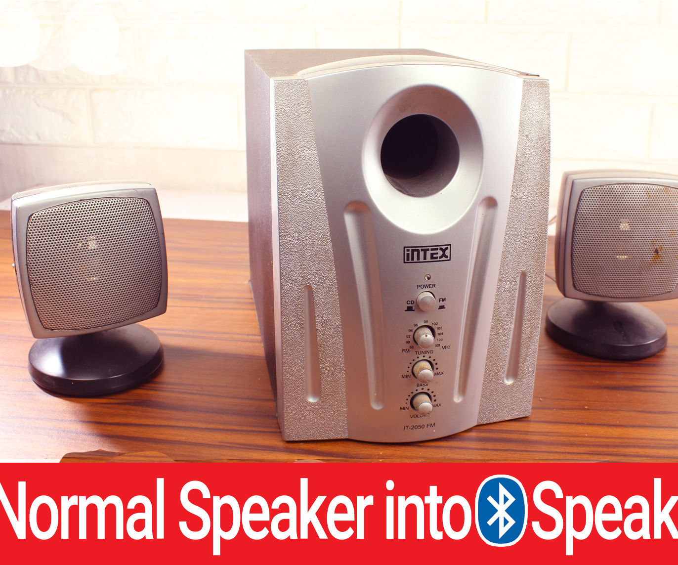 How to Convert Any SPEAKER Into BLUETOOTH SPEAKER 5 Steps Instructables