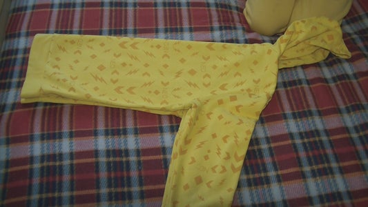 how to hang hoodies to save space