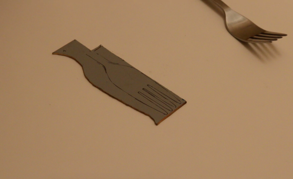 Handmade Copper Fork 8 Steps (with Pictures)