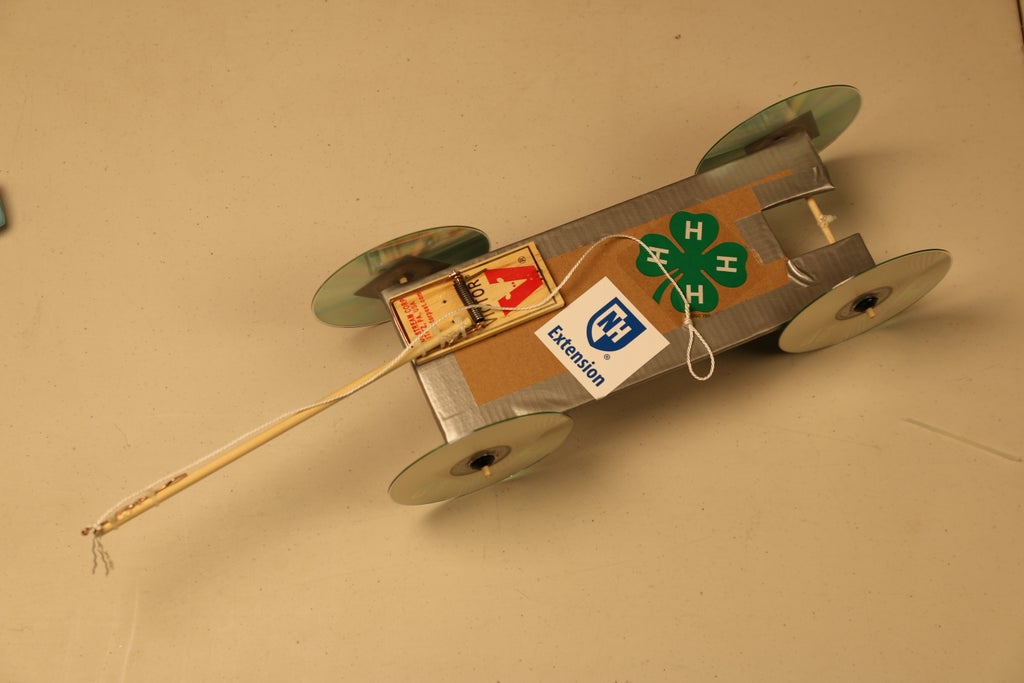 Build A Mousetrap Car 8 Steps With Pictures Instructables