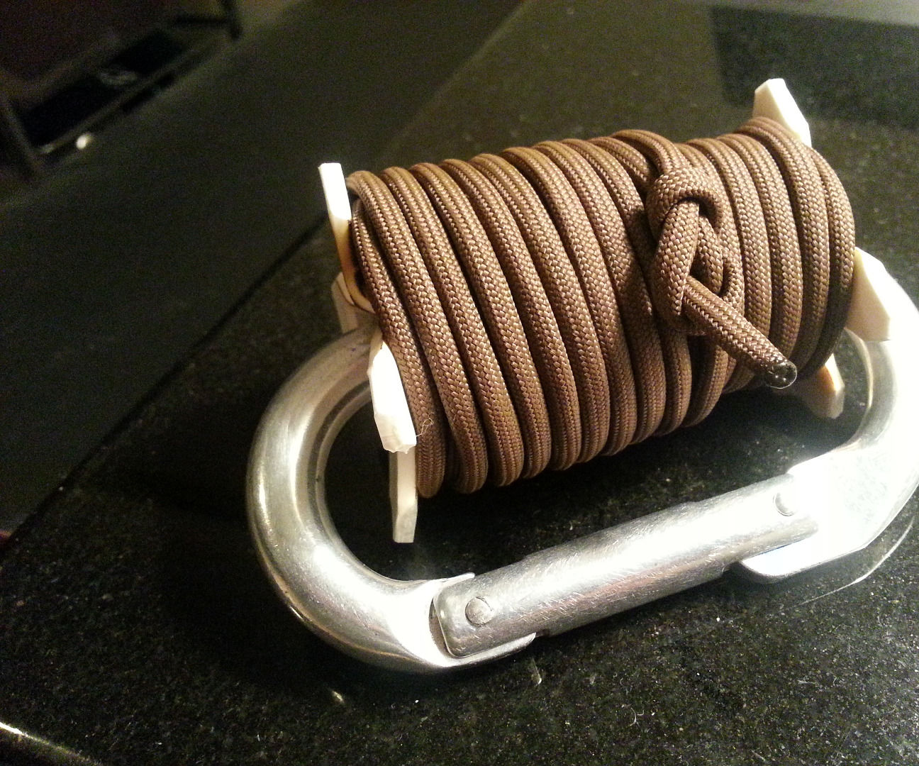 Paracord Carabiner PVC Spool 3 Steps (with Pictures) Instructables