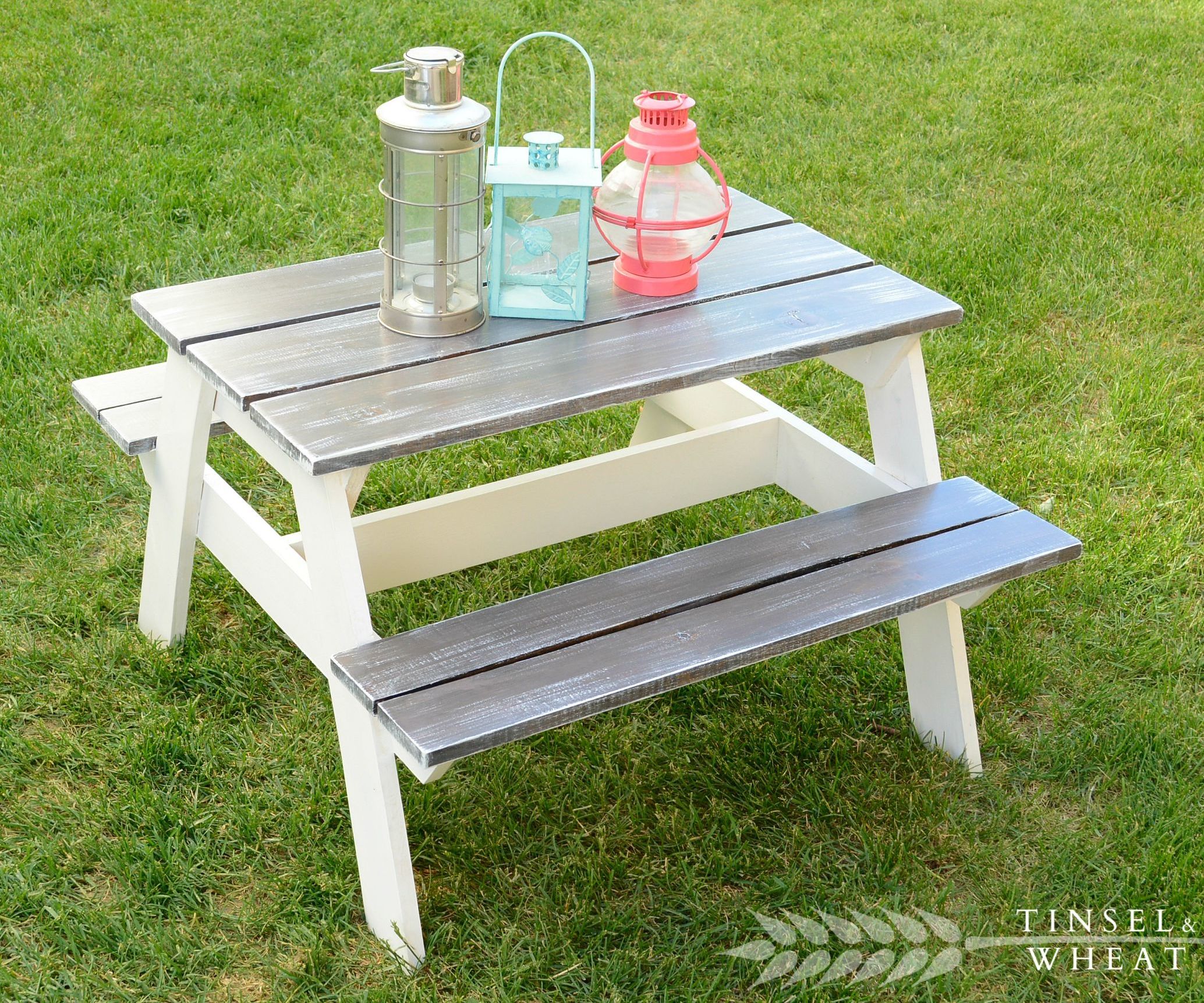 Diy Children S Picnic Table 6 Steps With Pictures Instructables