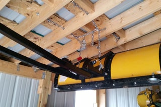 Atv Snow Plow Rafter Storage 7 Steps With Pictures Instructables