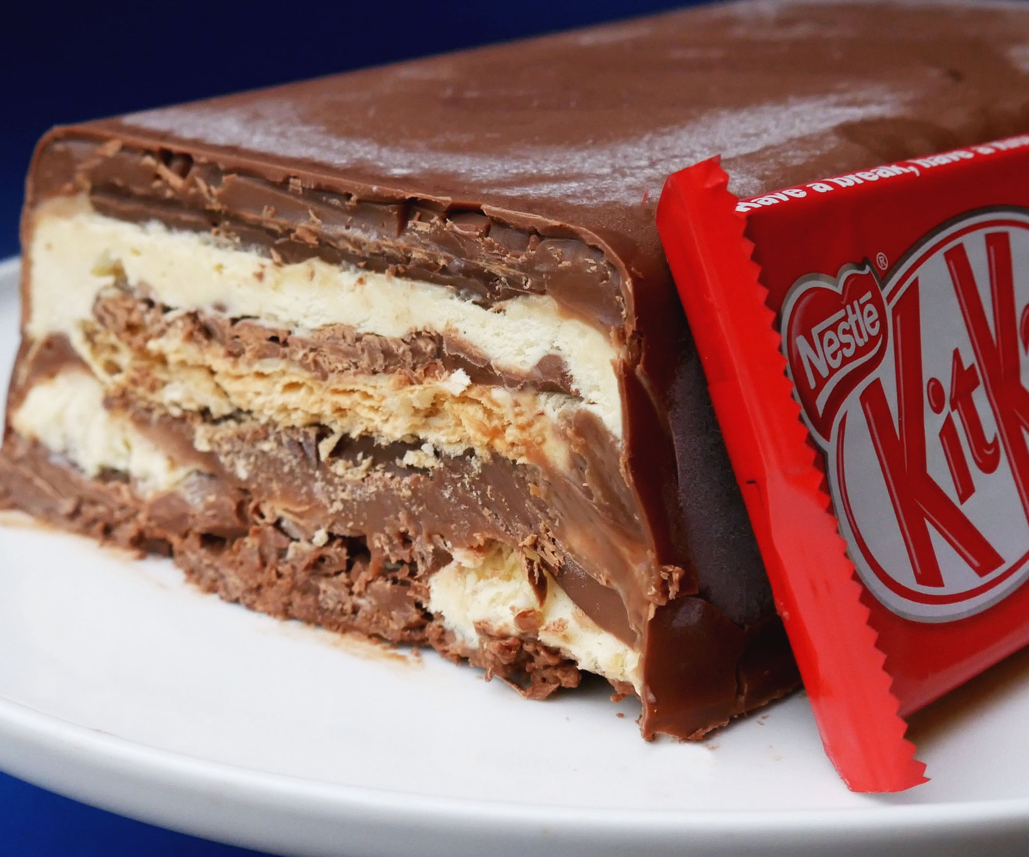 Dq Ice Cream Cake Kitkat NO BAKE KIT KAT ICE CREAM CAKE (with Pictures) - Instructables