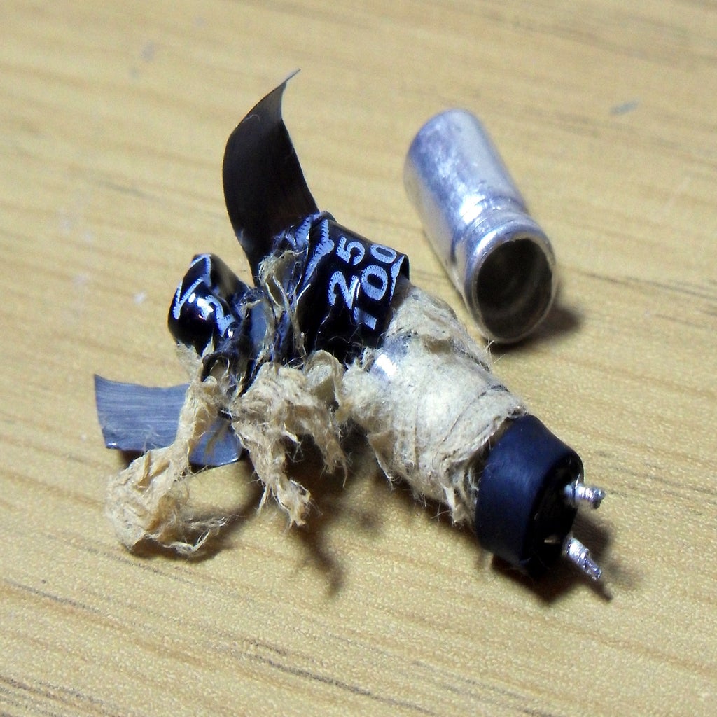 What happens when you install electrolytic capacitors backwards