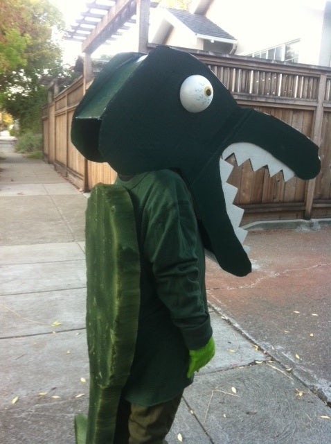 Crocodile Costume - Halloween - Peter Pan : 10 Steps (with Pictures