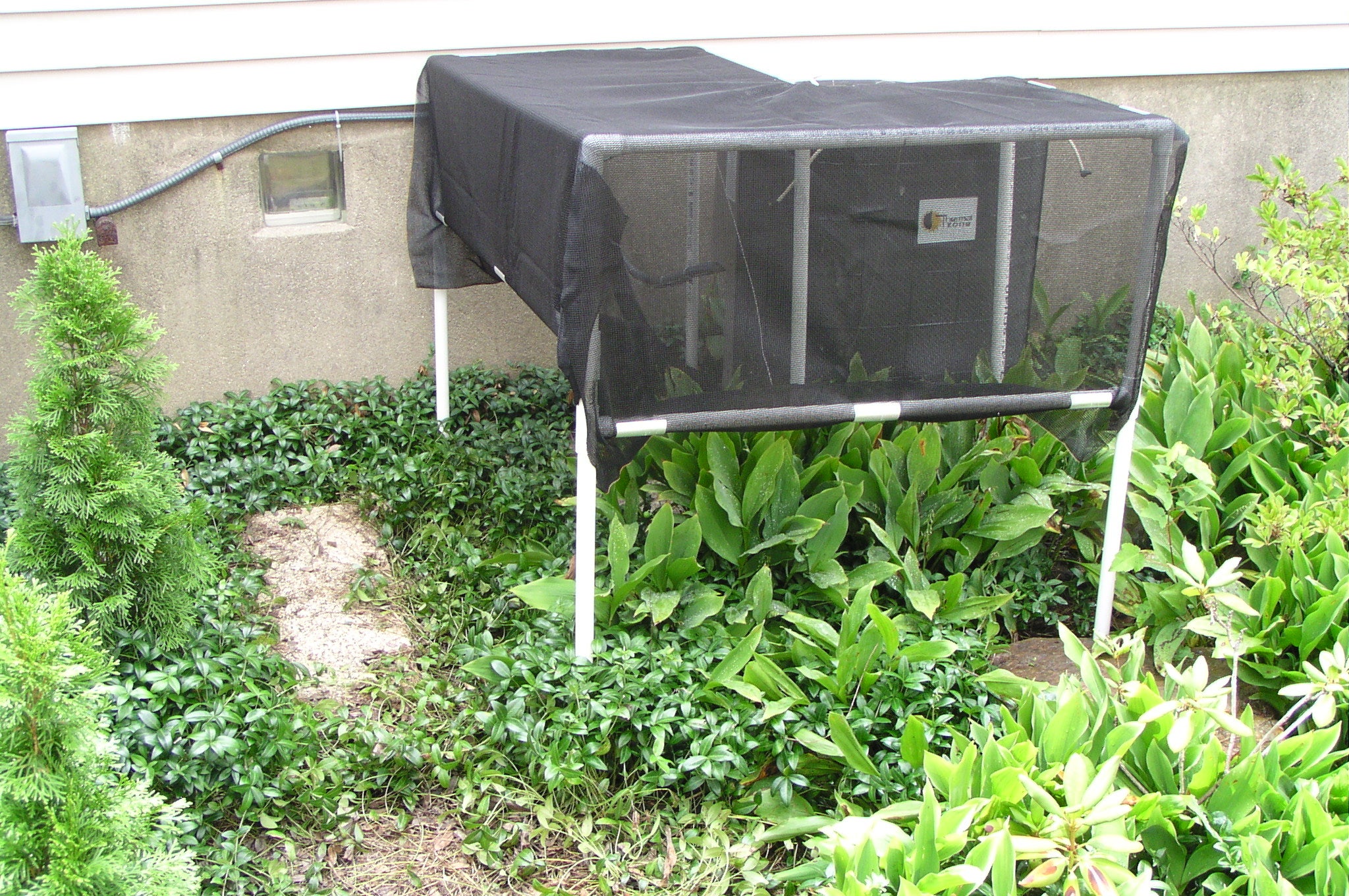 Shade Screen for Air Conditioner Condenser 22 Steps