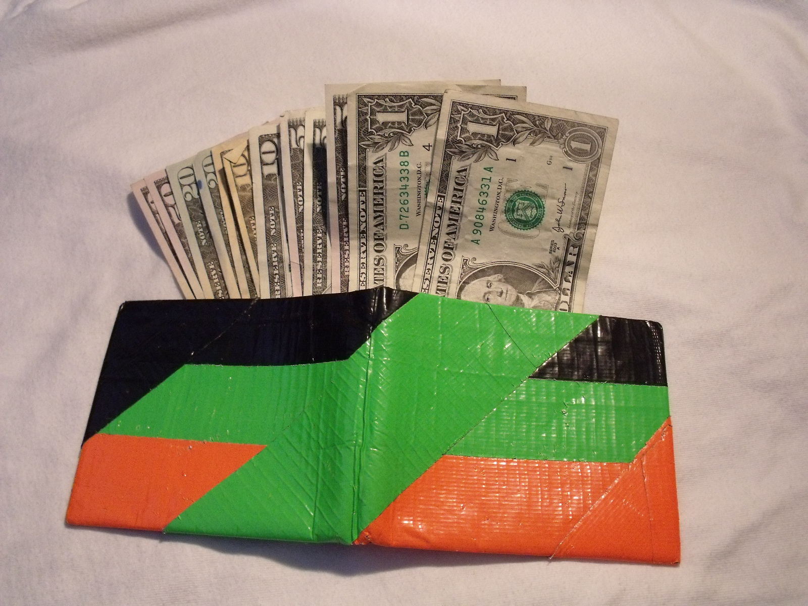 Duck Tape Wallet 7 Steps Instructables