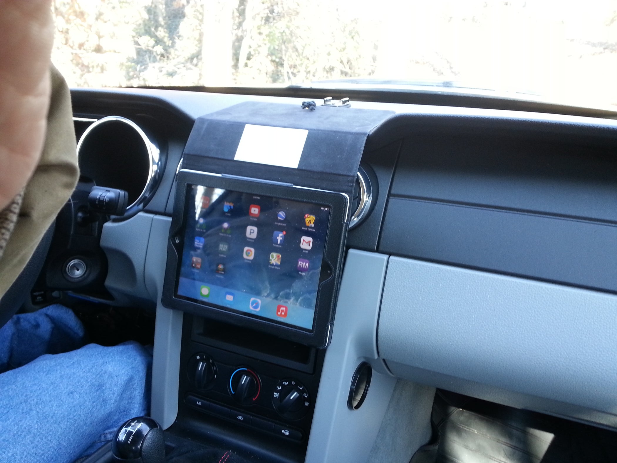 Super Easy IPad Dash Mount Super Easy IPad Dash Mount