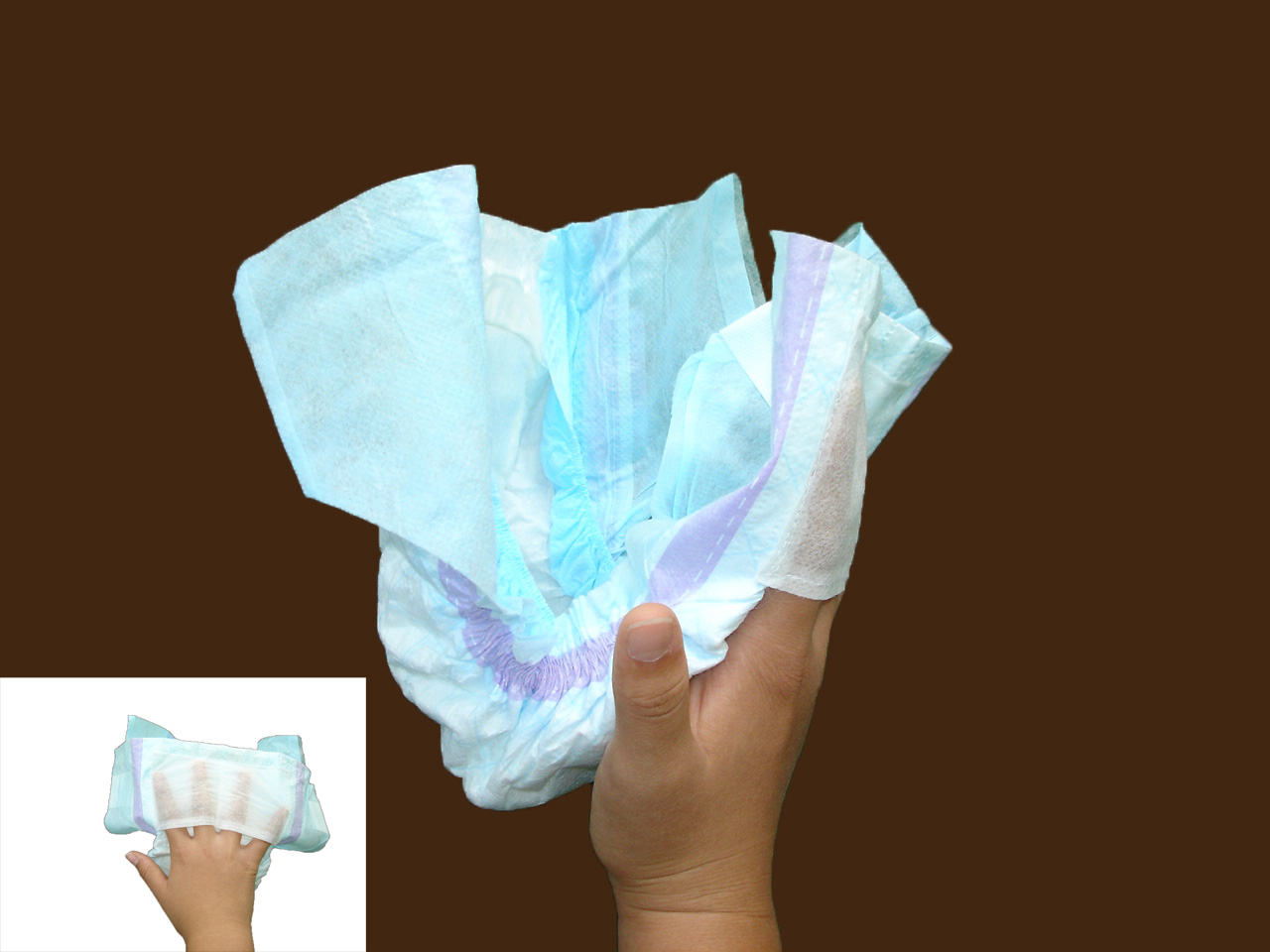 Glove Type Diaper 3 Steps Instructables