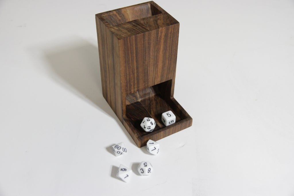 One Piece Dice Tower For Tabletop Gaming 3 Steps With Pictures Instructables