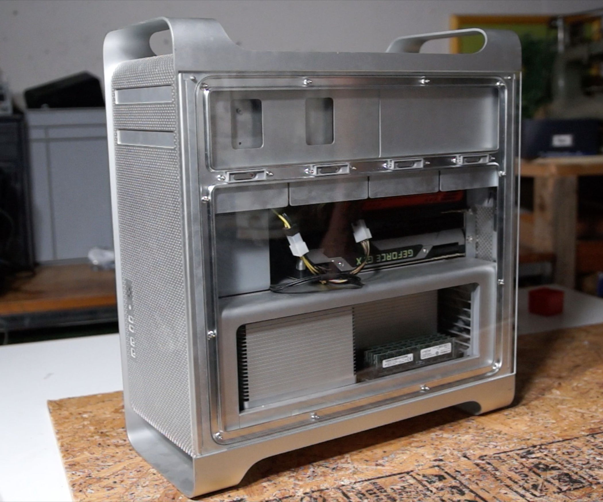 Mac Pro Case Mod Transparent Side Panel 5 Steps (with Pictures) Instructables