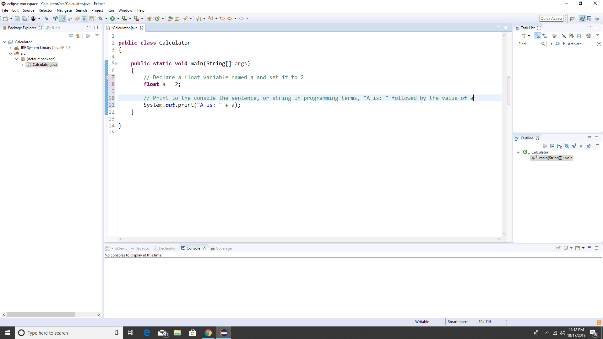Simple Java Calculator Intro | Trybotics