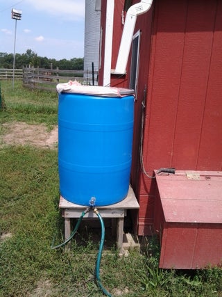 Rain Barrel Waterer Using A Float Valve Instructables