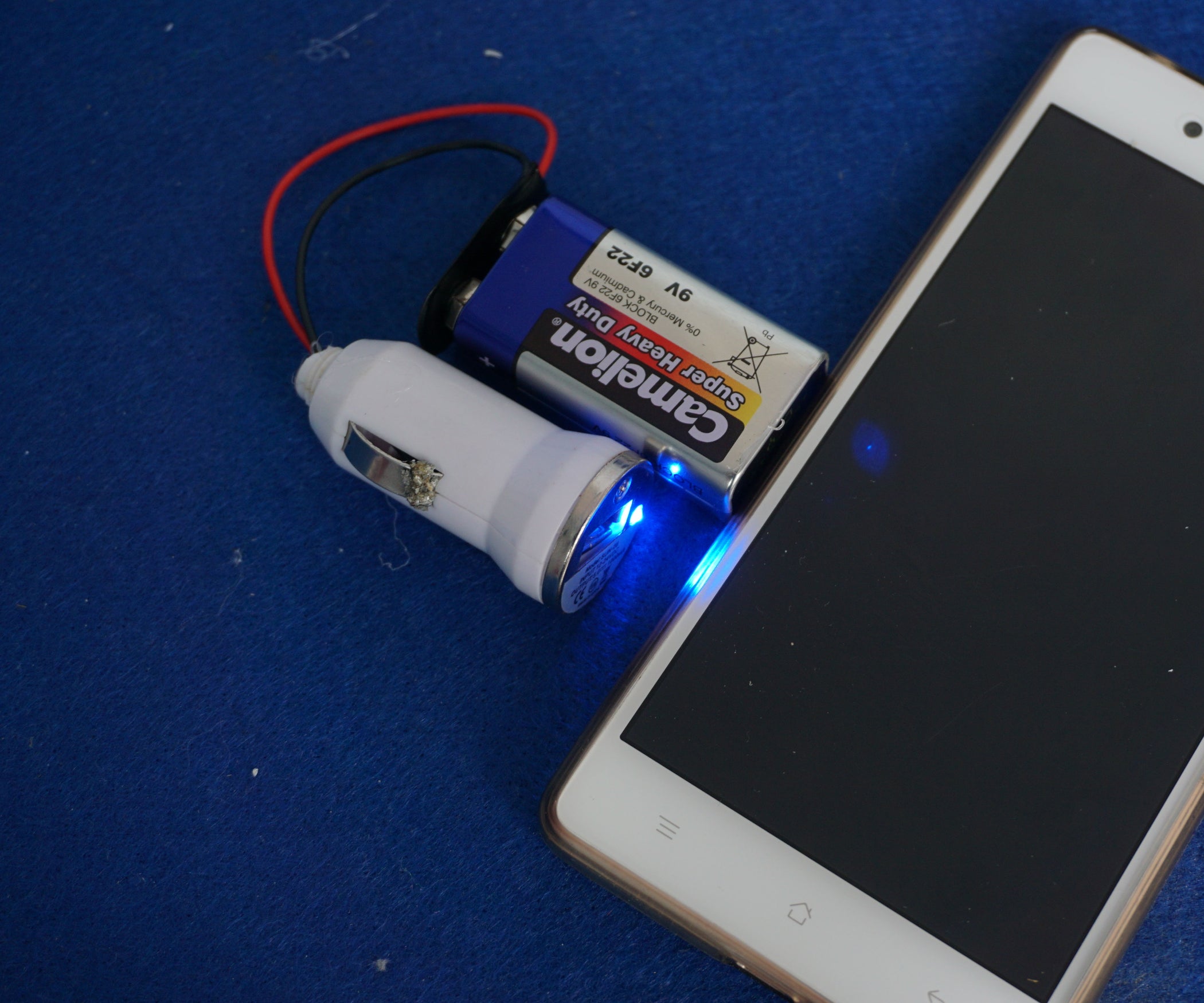 How to Make a Phone Charger Using 9v Battery Instructables