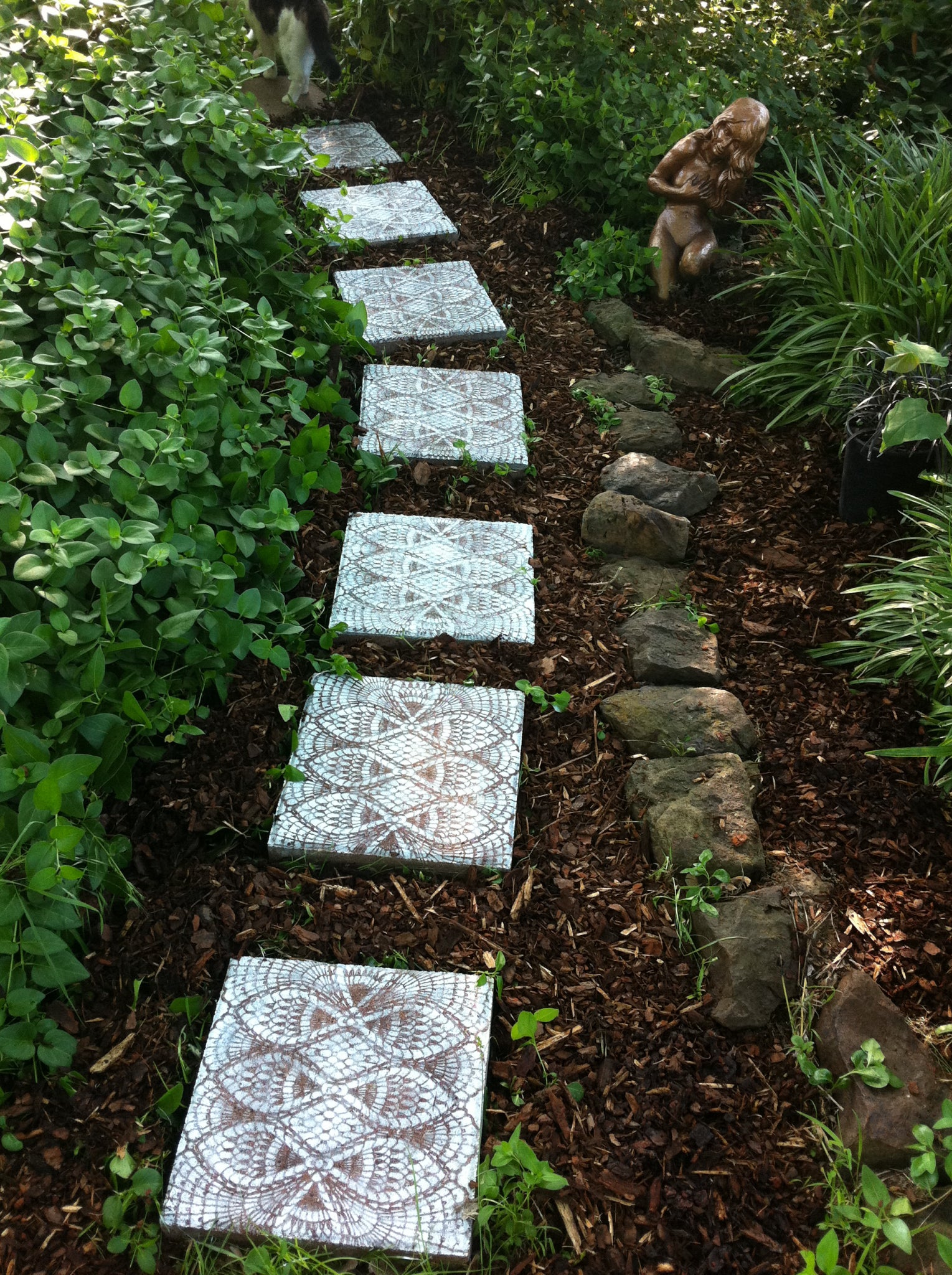 How To Make Lace Like Stepping Stones 11 Steps With Pictures How To Make Lace Like Stepping Stones