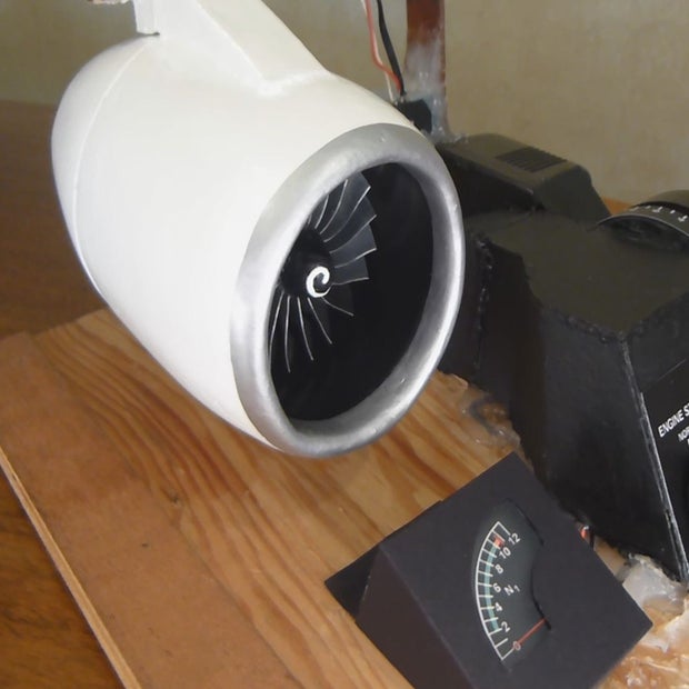 Electric Working Jet Engine Model 6 Steps With Pictures Instructables