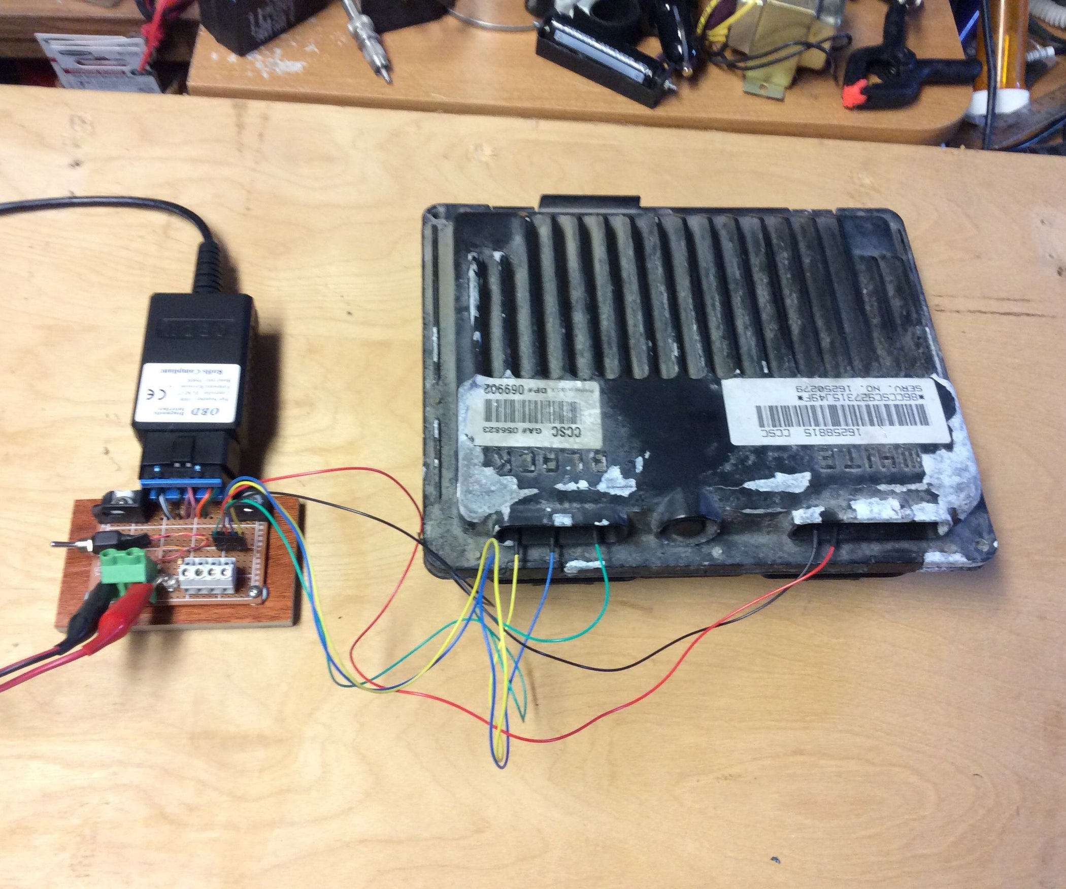 Bench Flashing a GM PCM 3 Steps Instructables