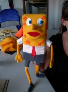 spongebob puppet theater
